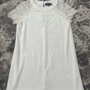 Lulus white lace dress